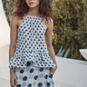 Misa Faith Top in Polka Dot