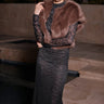 Misa Kira Vest in Dark Brown