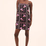 Misa Maxine Dress in Midnight Lattice