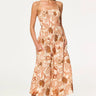Misa Roxie Dress in Summer Batik Poplin