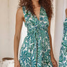 Misa Sakina Dress in Reflective Botanical