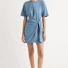 Modern Citizen Fallon Organic Cotton T-Shirt Wrap Dress