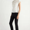 Modern Citizen Kenny Asymmetric - Neck Tee in White
