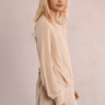 Molly Bracken Girls Knitted Cardigan in Light Gold
