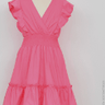 Molly Bracken Girls Woven Dress in Pink - Estilo Boutique