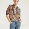 Momoni Colinas Shirt in Printed Habutai