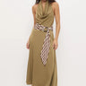 Mon Renn Essence Dress in Khaki