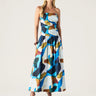 MOS Celestia Print Strapless Dress in Celestia Print