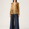 MOS Cleo Denim Wide Leg Pant in Indigo