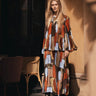 MOS Koa Pleated Skirt in Koa Print