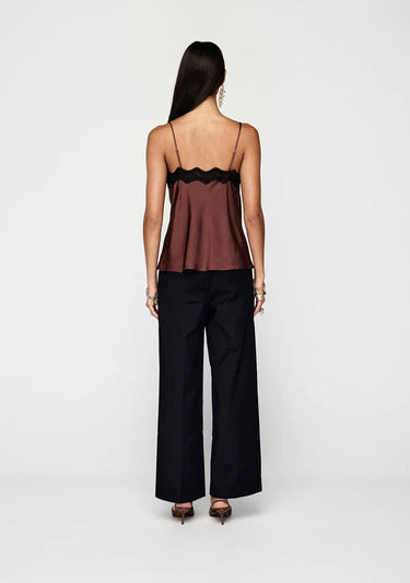 MOS Suri Cami Top in Chocolate