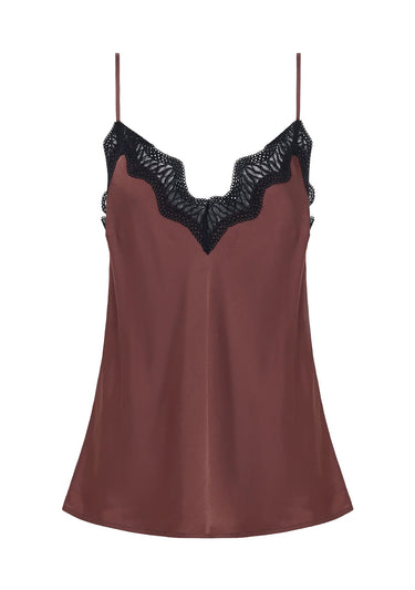 MOS Suri Cami Top in Chocolate