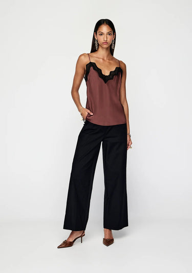 MOS Suri Cami Top in Chocolate