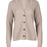 Naadam Luxe Cashmere Cut Out Cardigan in Oatmeal - Estilo Boutique