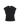 Nation Andrea Side Shirred Top in Jet Black