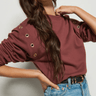 Nation Arlem Sweatshirt in Brunette - Estilo Boutique
