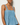 Nation Dove Pleated Tank Top in Faded Blue Chambray - Estilo Boutique