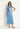 Nation Dulce Midi Dress in Harbor Blue