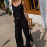 Nation Elwood Pant in Jet Black