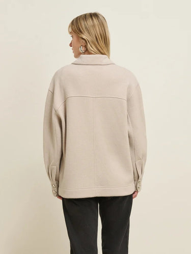 Nation Francesca Car Coat in Champagne