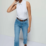 Nation Greta Top in White - Estilo Boutique