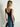 Nation Kimmy Smocked Tank in Jet Black