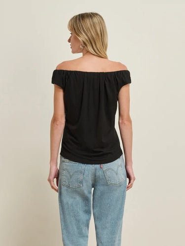 Nation Lily Top in Jet Black