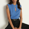Nation Luna Keyhole Tank in Harbor Blue