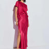 Nation Maribel Bias Skirt in Raspberry Jam - Estilo Boutique