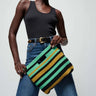 Nation Seaside Crochet Bag in Katydid Stripe