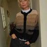 Nation Tessa Ombre Cardigan in Macchiato Ombre