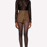 Nonchalant Tiana Short in Brown - Estilo Boutique