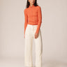 Oncept Selma Corduroy Pant in Ivory