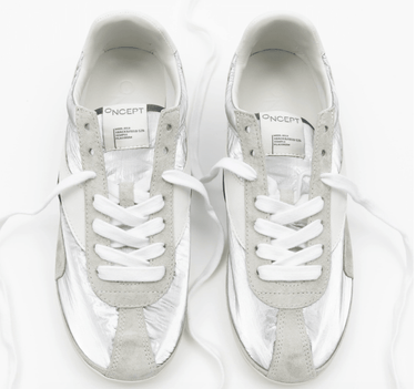Oncept Temple Sneaker in Platinum