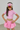 Parfum De Fit Court Bubble Skirt in Petal Pink