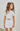 Parfum De Fit Court Bubble Skirt in White