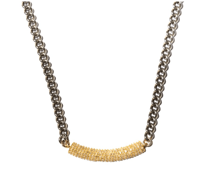 Paula Rosen The Gold Bar Necklace - Estilo Boutique
