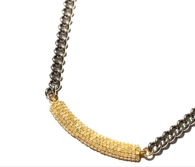 Paula Rosen The Gold Bar Necklace - Estilo Boutique