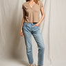 Perfect White Tee Alanis Tee in Mocha