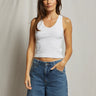 Perfect White Tee Blondie Tank - Estilo Boutique