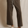 Perfect White Tee Claud Track Pant in Dark Olive