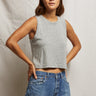 Perfect White Tee Gracie Tank in Heather Grey - Estilo Boutique