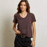 Perfect White Tee Hendrix Tee in Cocoa