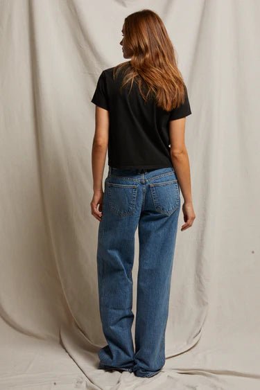 Perfect White Tee Springsteen Tee in True Black
