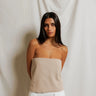 Perfect White Tee Talula Top in Driftwood
