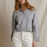 Perfect White Tee Ximena Sweater in Heather Grey