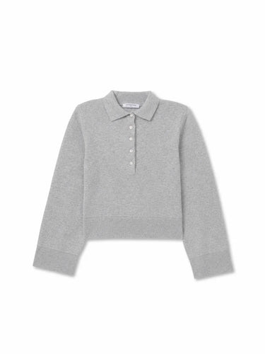 Perfect White Tee Ximena Sweater in Heather Grey