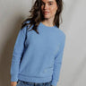 Perfect White Tee Ziggy Sweatshirt in Pacific Blue