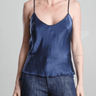 Pharaoh Dawn Cami in Vintage Satin in Steel - Estilo Boutique