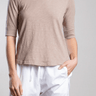 Pharaoh Giada Slim Crew in Supima Slub in Foundation